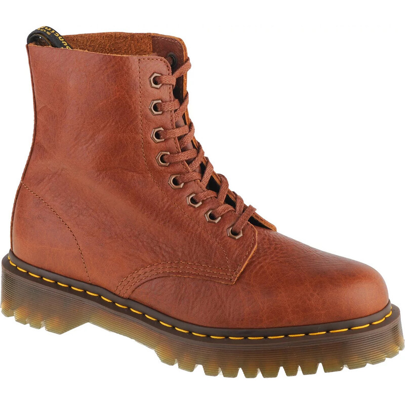 Hnedé kožené členkové topánky Dr. Martens 1460 Pascal Bex DM26981220 66269987