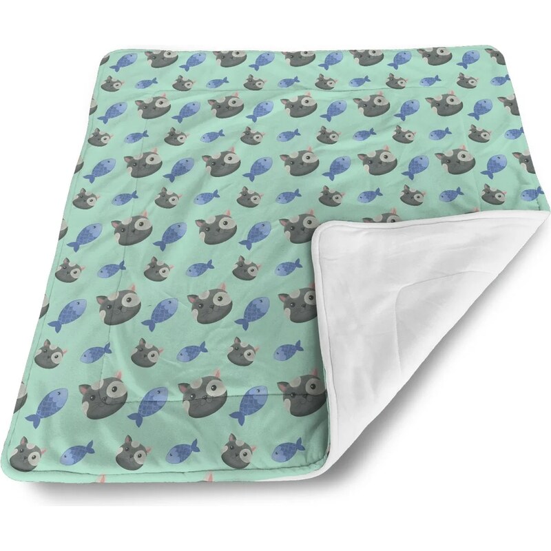 Sablio Deka pre bábätko Mačky a rybičky 60375077