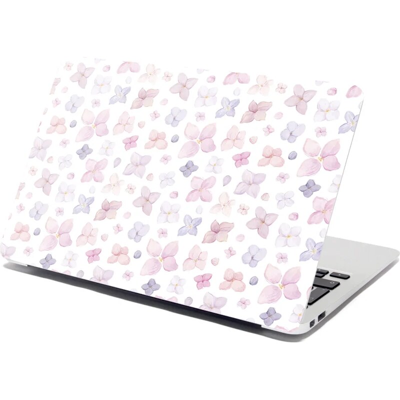 Sablio Samolepka na notebook Malé fialové kvety 65113427