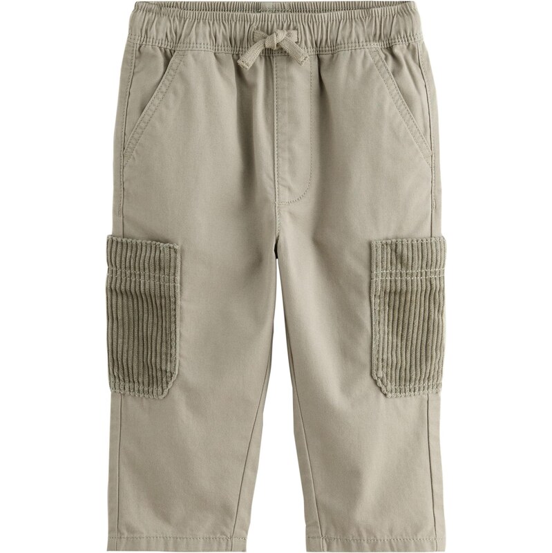 Next Nohavice olivová / pastelovo zelená 66274627