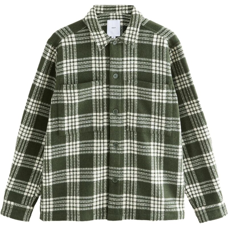 Next Prechodná bunda olivová / biela 66274637