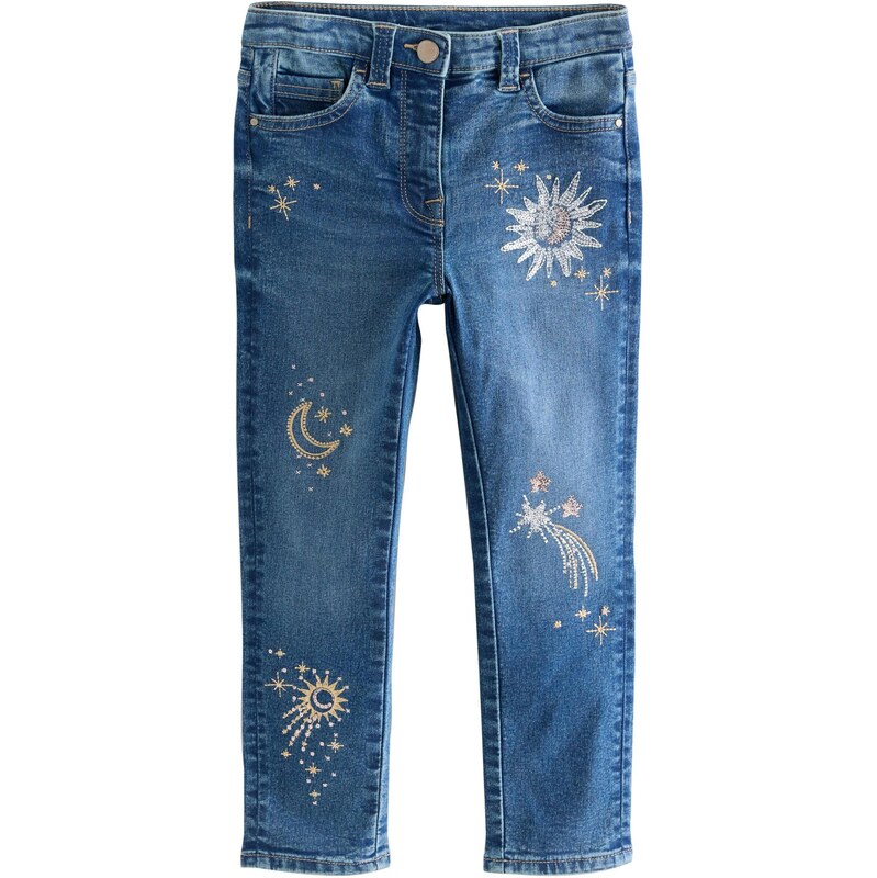 Next Džínsy modrá denim 66274642