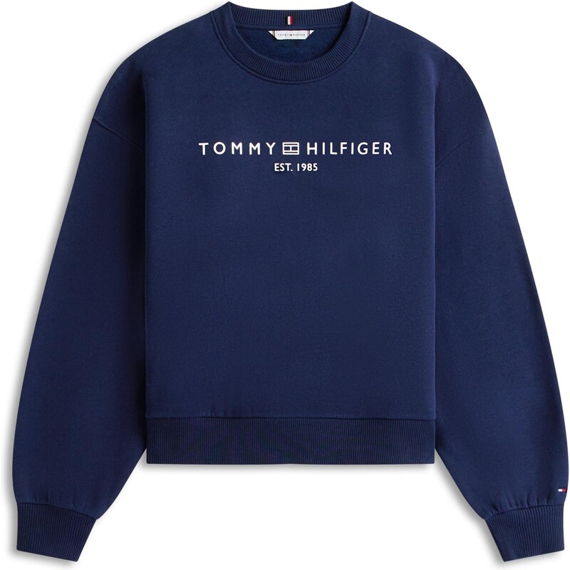 TOMMY HILFIGER Mikina námornícka modrá / biela 66274784