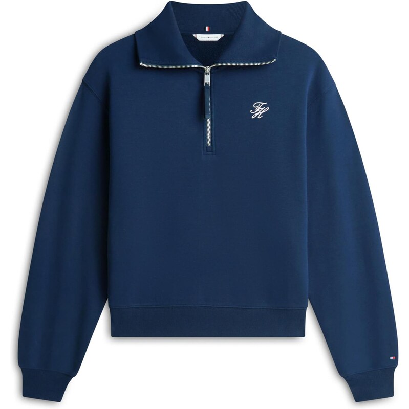 TOMMY HILFIGER Mikina námornícka modrá / biela 66274781