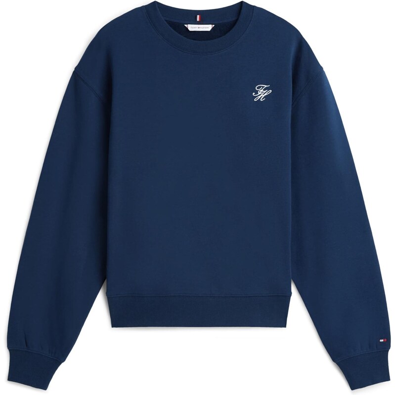 TOMMY HILFIGER Mikina námornícka modrá / biela 66274789