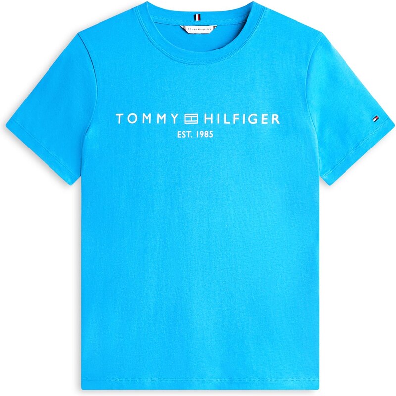 TOMMY HILFIGER Tričko azúrová / biela 66274796