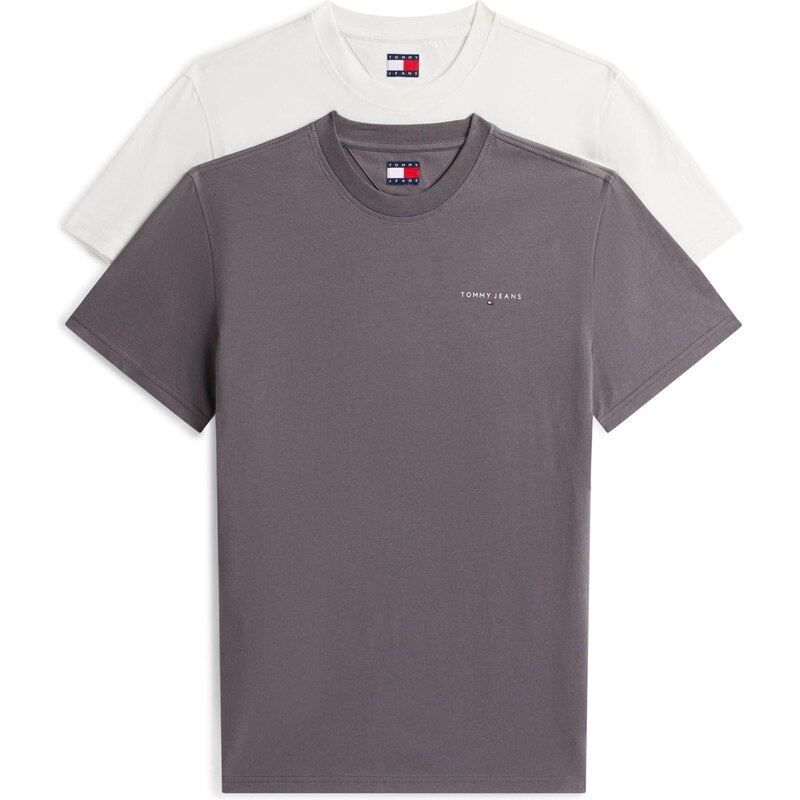 Tommy Jeans Tričko nebielená / biela 66274799