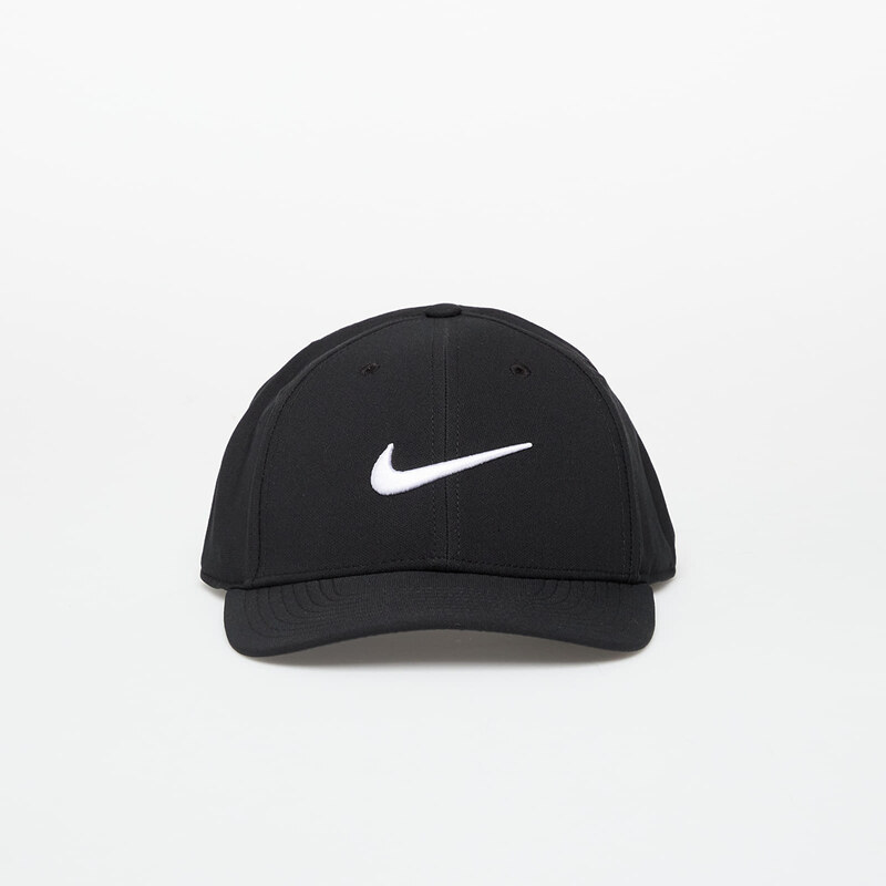 Šiltovka Nike Dri-FIT Club Structured Swoosh Cap Black/ White S/M 66273144