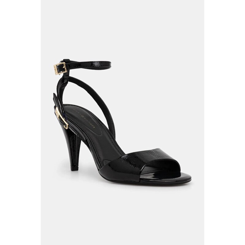 Kožené lodičky Tommy Hilfiger TH ELEGANT PATENT SANDAL 66274304