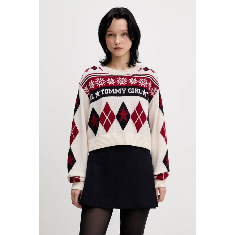 Vlnený sveter Tommy Jeans 66276302