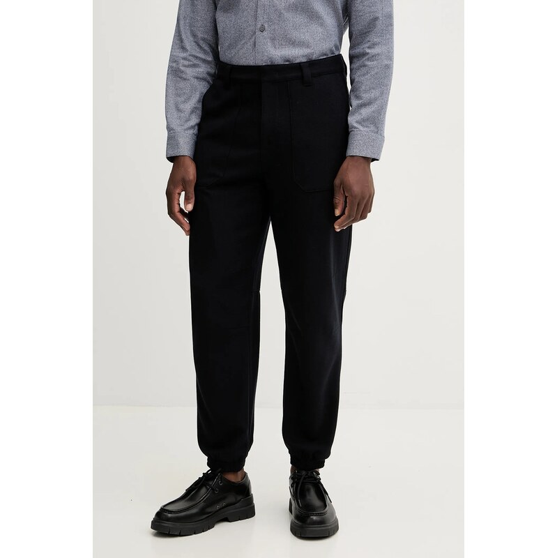 Nohavice s prímesou vlny Armani Exchange 66276538