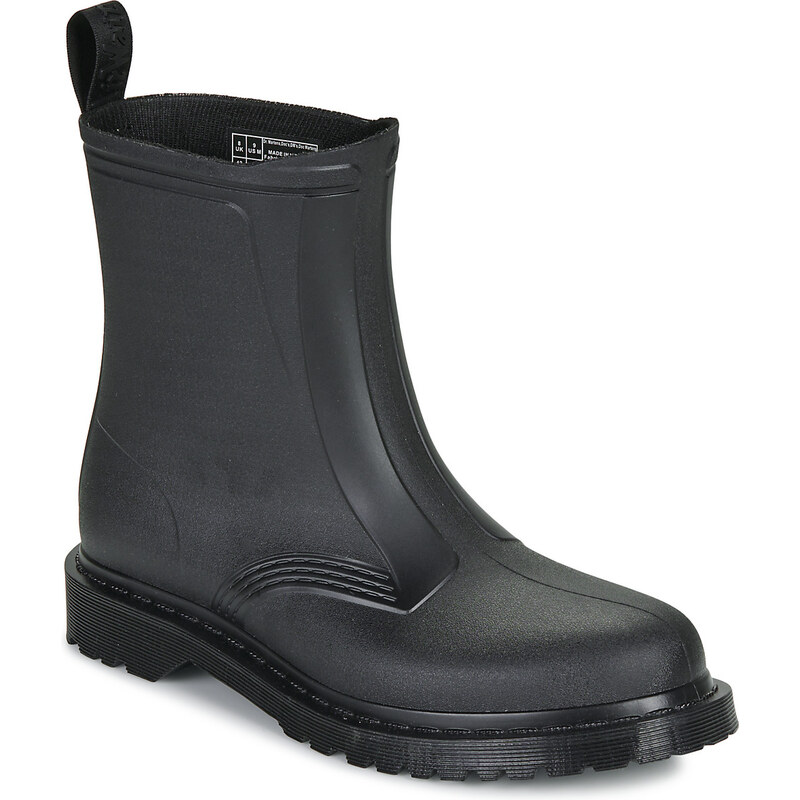 Dr. Martens Čižmy do dažďa 1460 Rain Pull On Boot Black PVC Dr. 66294106