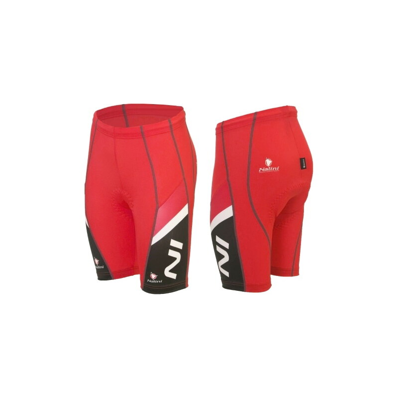 Nalini Lady Kochia cyklistické nohavice, červené 66293288