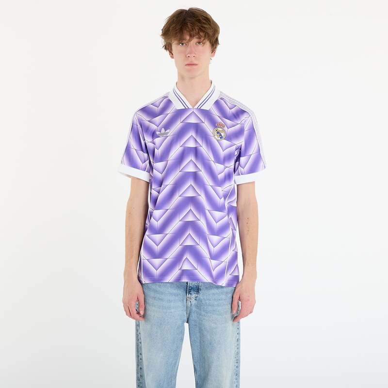 adidas Originals Dres adidas Real Lf Jersey Purrus/ White XL 66293479