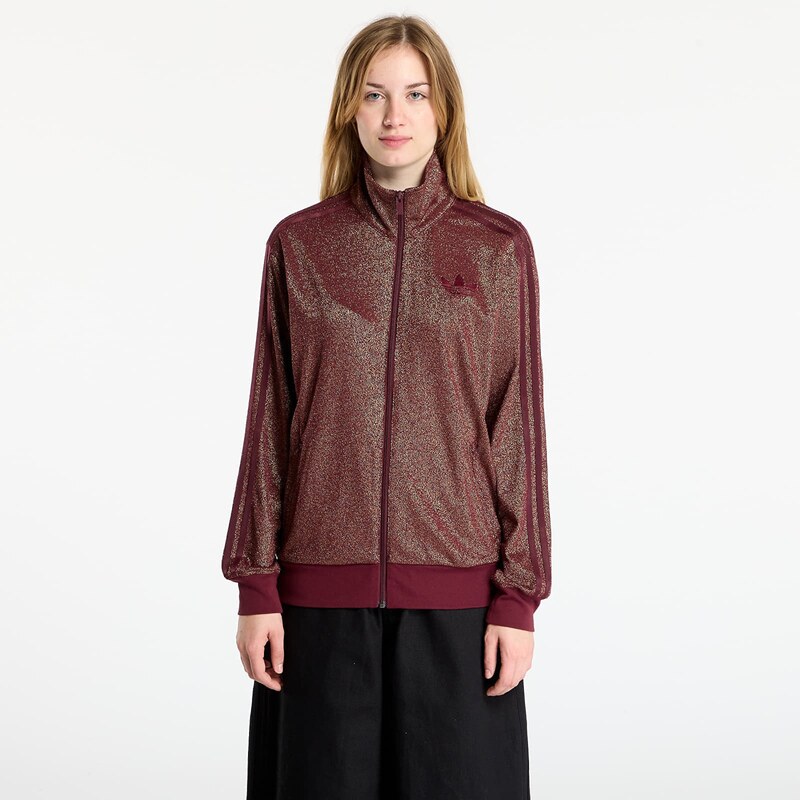 adidas Originals Mikina adidas Lurex Fb Tt Maroon/ Gold Metallic M 66293476