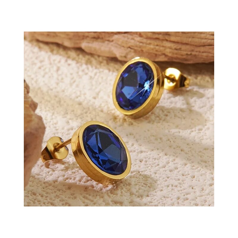 Oceľové náušnice Glare 561 66293496