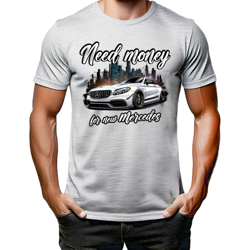 Fruit of the Loom Need Money For - Mercedes-Benz (tričko) 66293820