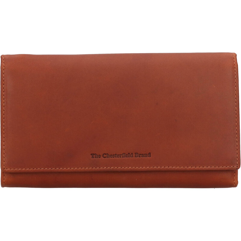 Dámska kožená peňaženka The Chesterfield Brand Vanda - koňak 68704505