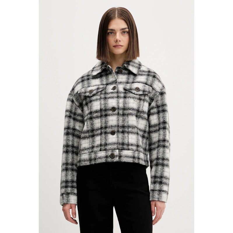 Bunda s prímesou vlny Tommy Jeans 66294205