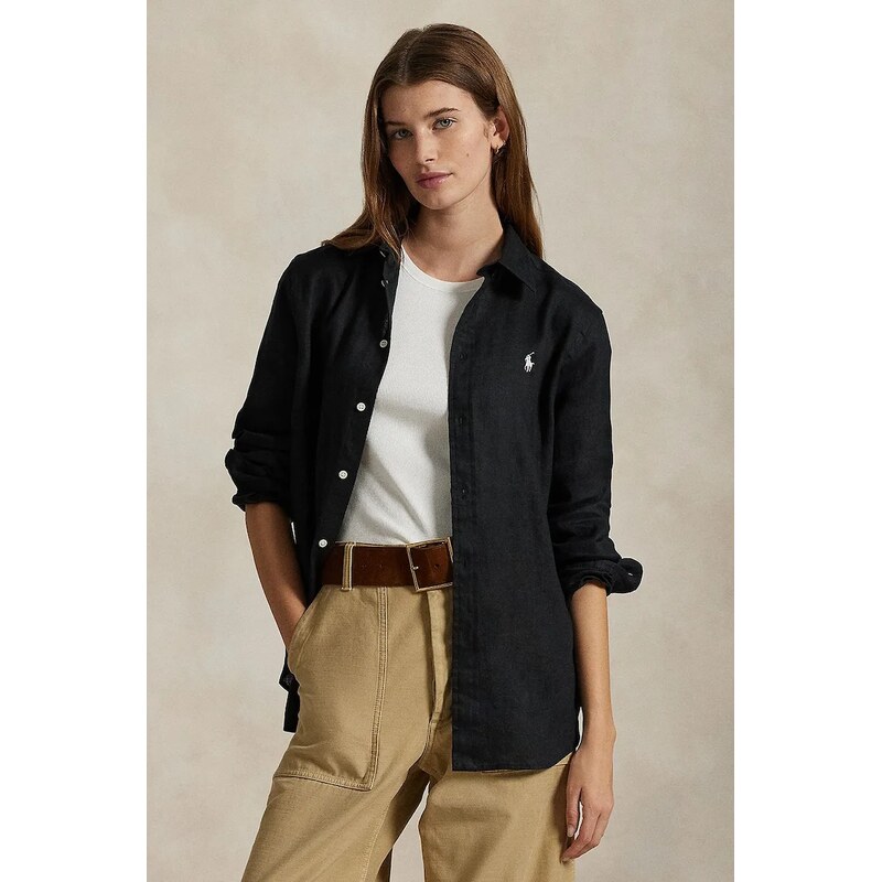 Ľanová košeľa Polo Ralph Lauren 61289519