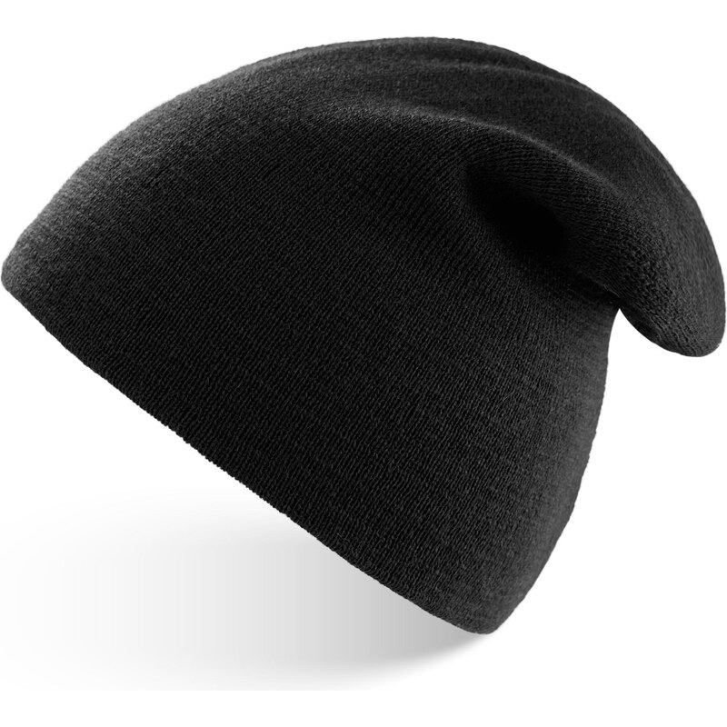 PAOLO PERUZZI Pánska zimná čiapka | čierna BR-04-BL 66295029