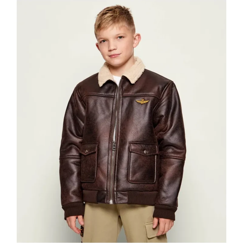 Aeronautica Militare Bunda MONTONE | Relaxed fit | shearling 66295313