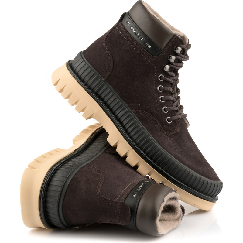 ČLENKOVÁ OBUV GANT NEBRADA ESPRESSO BROWN 66467451