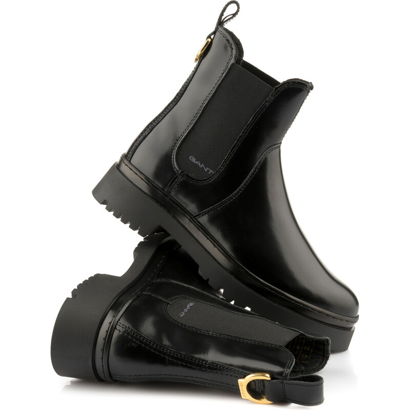 ČLENKOVÁ OBUV GANT ALIGREY BLACK 66467453
