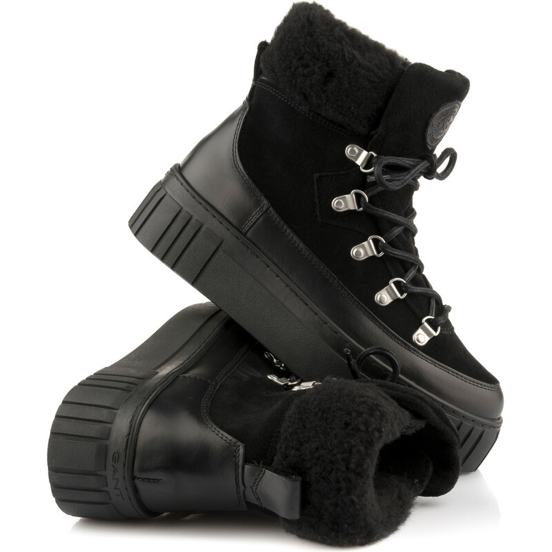 ČLENKOVÁ OBUV GANT SNOWMONT BLACK 66467457