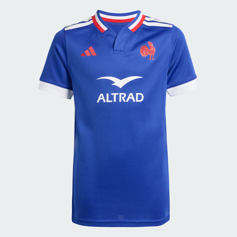 Adidas Dres France rugby Home youth replica jersey 66301178