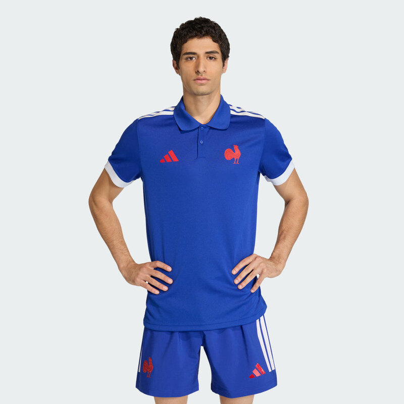 Adidas Polokošeľa France rugby Home supporters replica polo 66301181