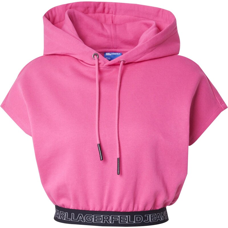 KARL LAGERFELD JEANS Mikina ružová / čierna / biela 66298821