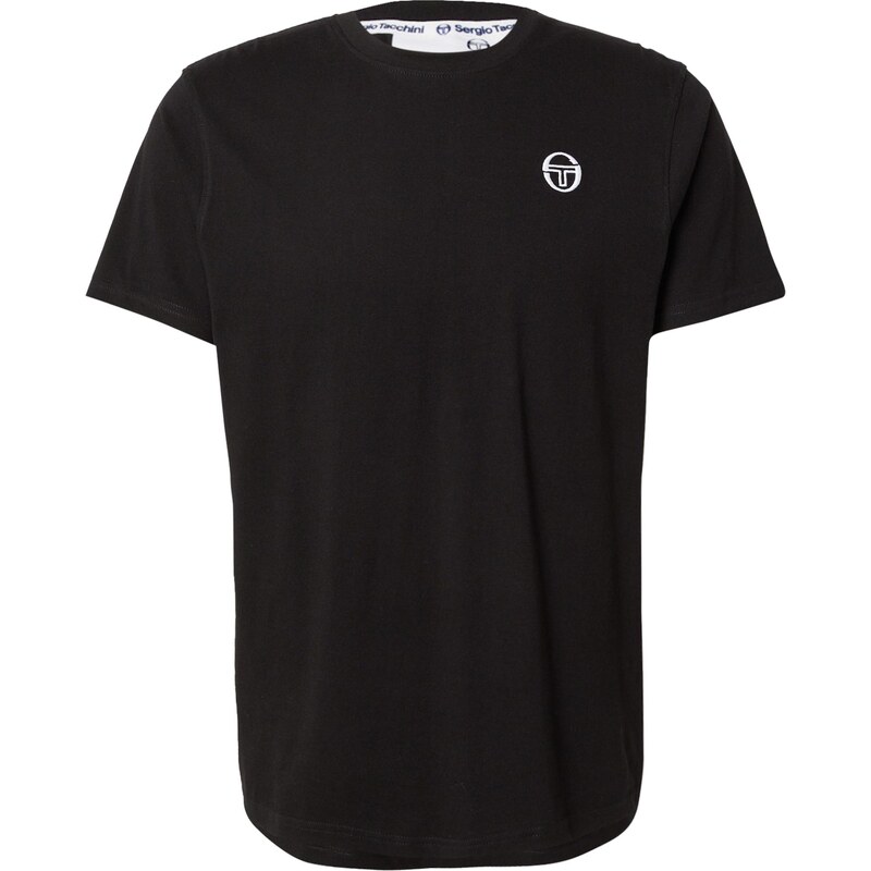 Sergio Tacchini Tričko MATTIA čierna / biela 66298892