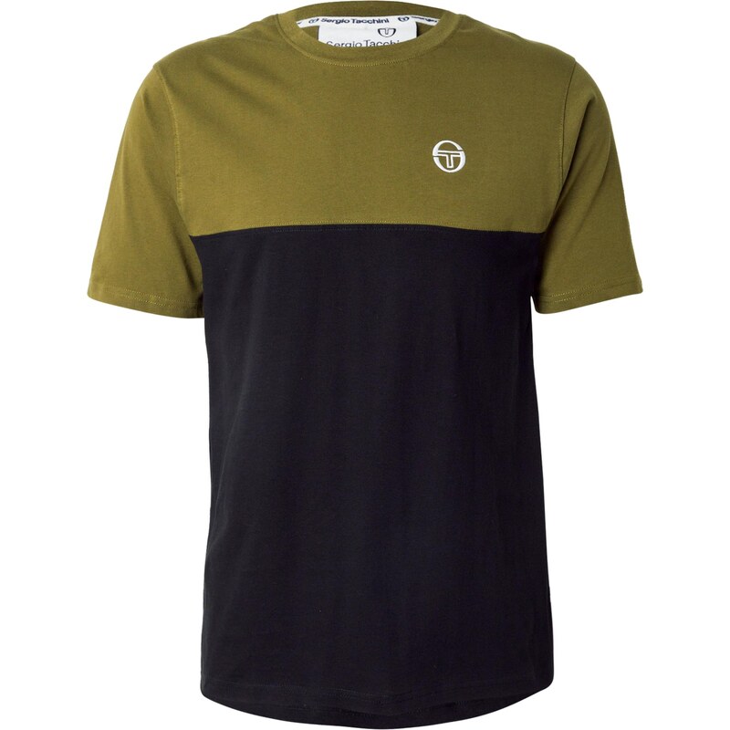 Sergio Tacchini Tričko SANTOS olivová / čierna 66298890