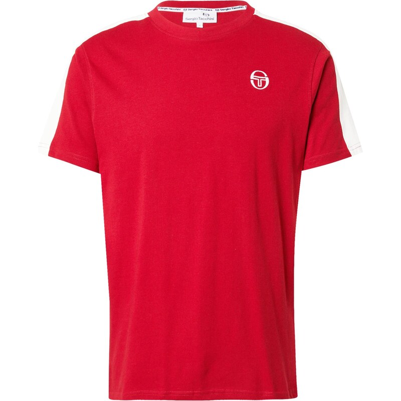 Sergio Tacchini Tričko CARLO červená / biela 66298901