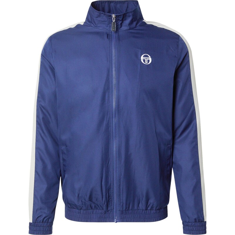 Sergio Tacchini Prechodná bunda CARLO tmavomodrá / biela 66298948