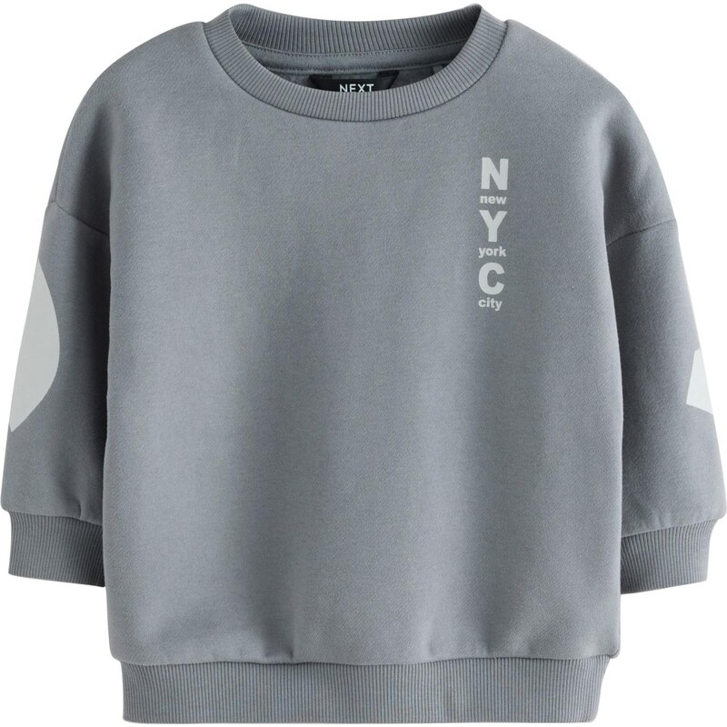 Next Mikina sivá / svetlosivá 66299260