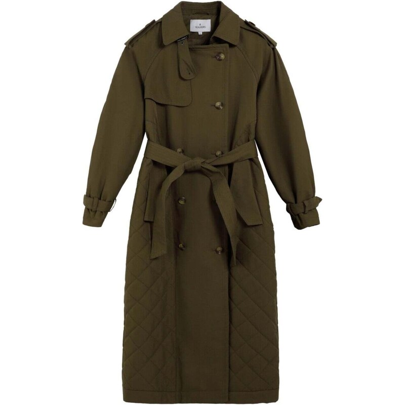 Scalpers Prechodný kabát zelená / kaki 66299309