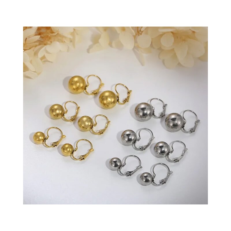 Oceľové náušnice Glare 566 66299462