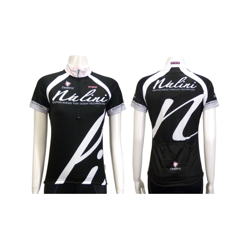 Nalini Lady Sibirica dres, čierno-biely 66300993