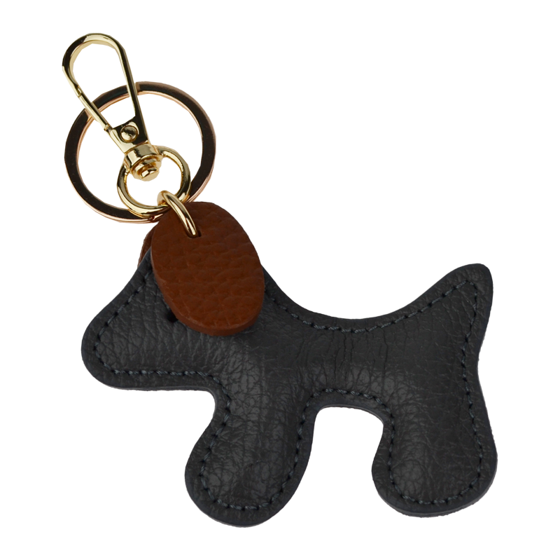 NovaKabelka.sk Kľúčenka Cane Grigio Camel 66301209