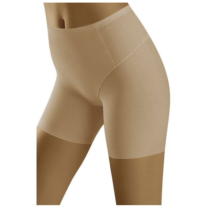 Wolbar Bavlnené sťahovacie nohavičky Eco-OH béžové, predĺžené 66302417