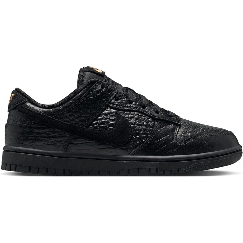 Nike Dunk Low Black Croc Skin Wmns - Dámske - Tenisky Nike - Čierne - 66362066