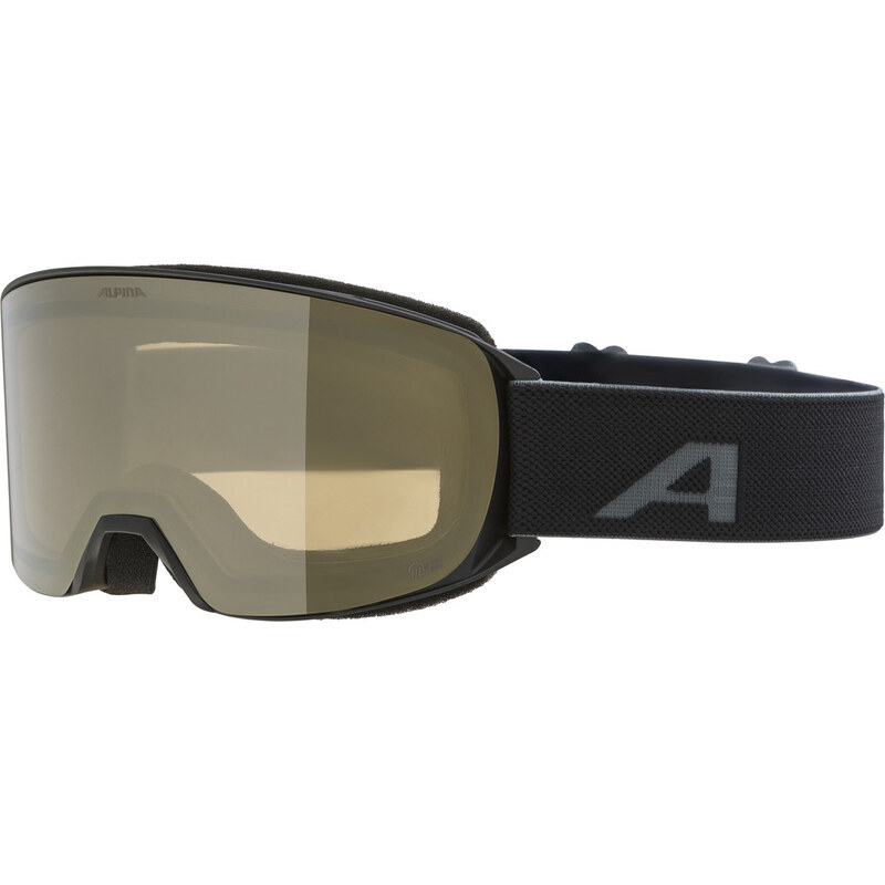 Alpina NAKISKA Q-Lite lyžiarske okuliare ,čierna matná, ružová 66302908