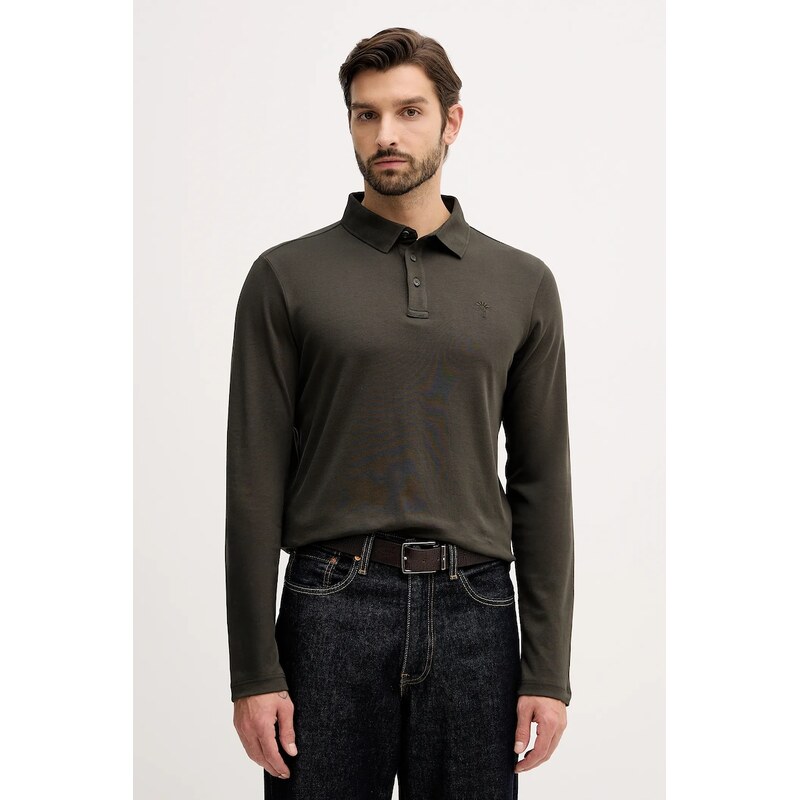 Bavlnené tričko s dlhým rukávom Joop! 66187394