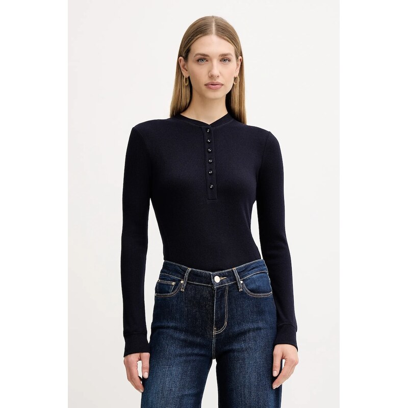 Tričko s dlhým rukávom s prímesou vlny MAX&Co. 66515104