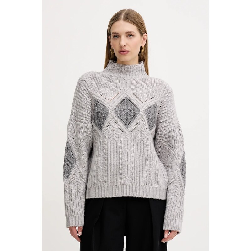 Sveter s prímesou vlny Twinset 66196482