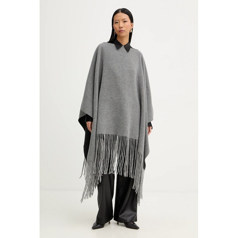 Vlnené pončo Liviana Conti 66196645