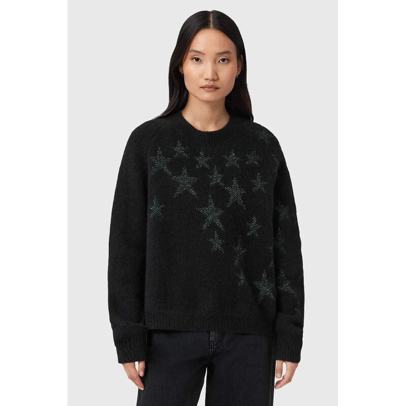 Sveter s prímesou vlny AllSaints 66186983