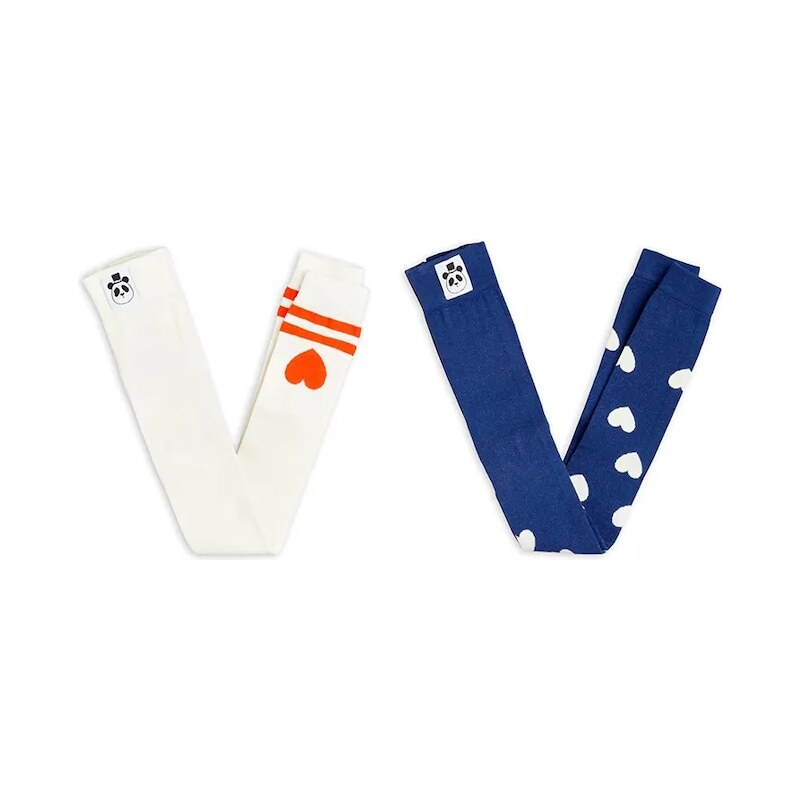 Detské legíny Mini Rodini Hearts 2-pak 66224797